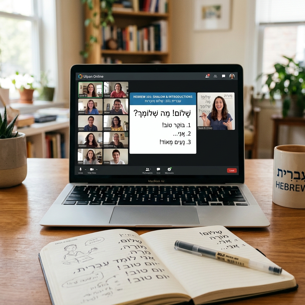 Estudio virtual de hebreo